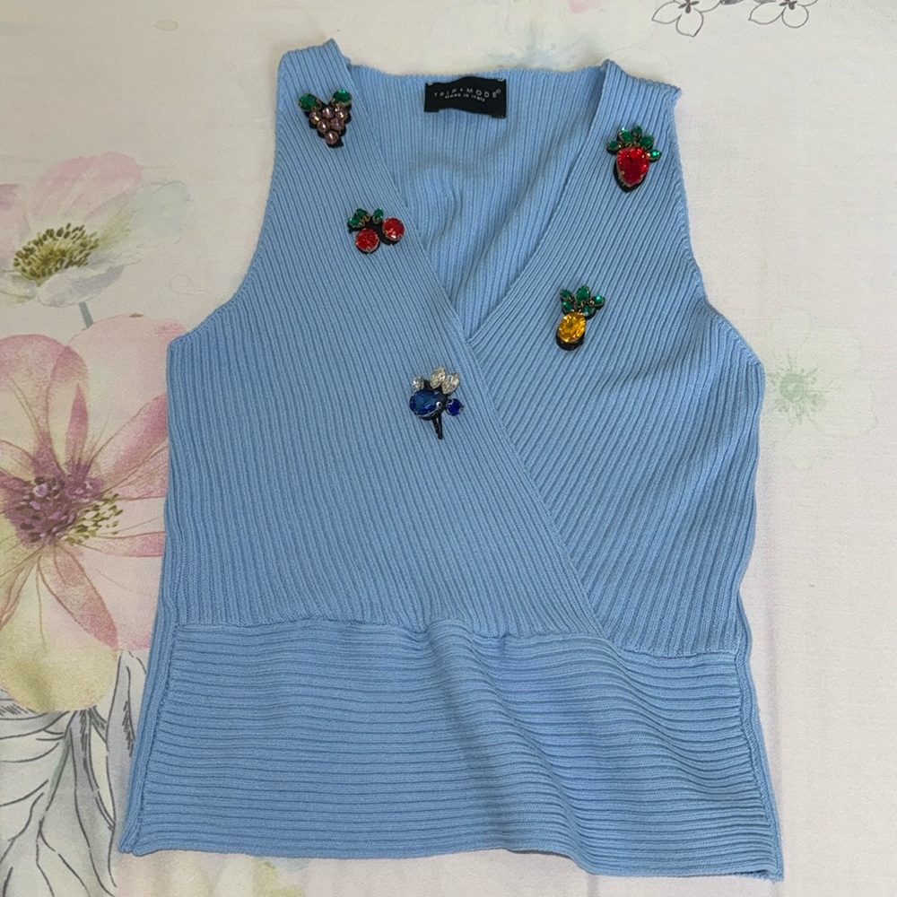 Embellished Croptop